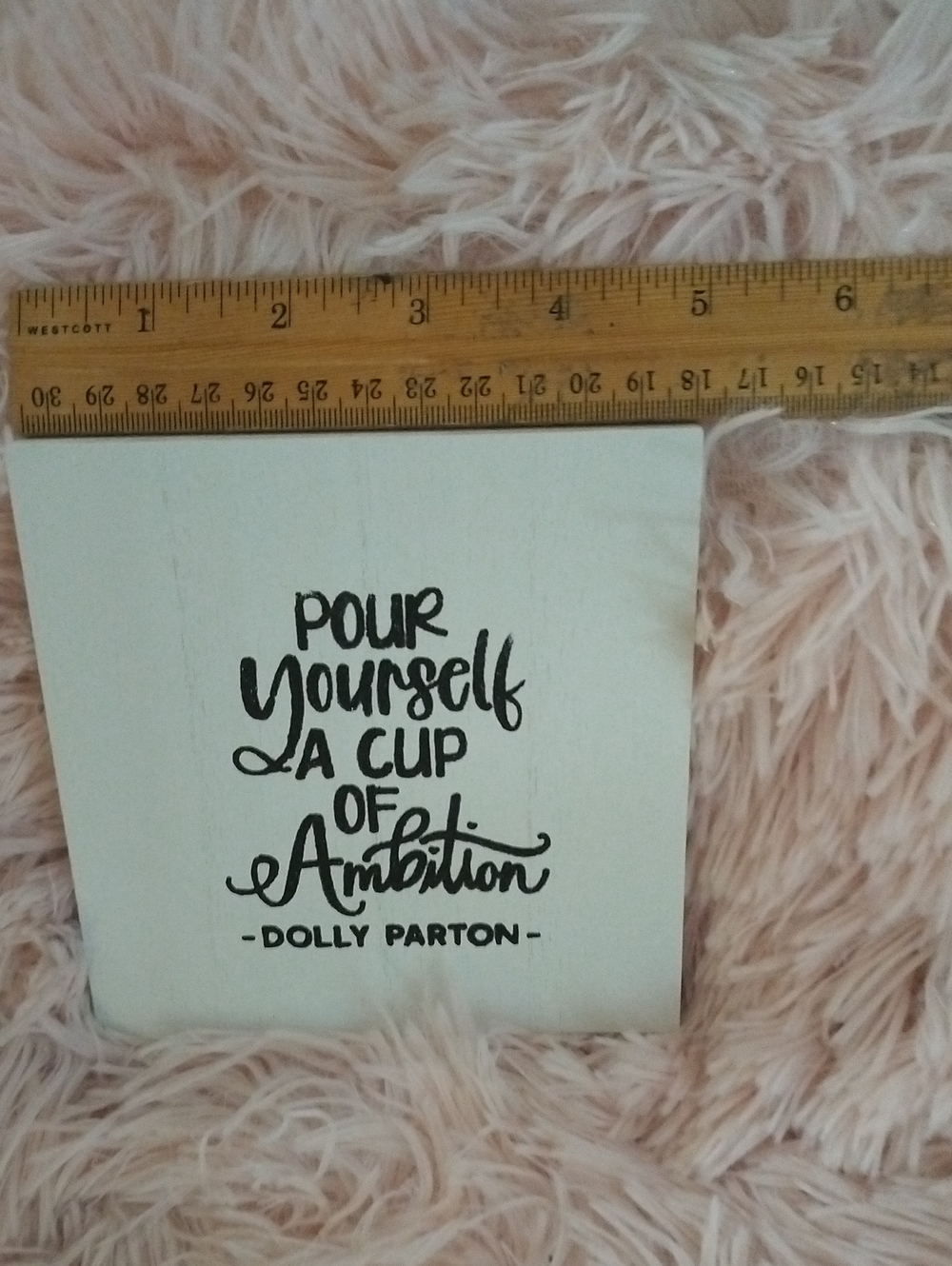 Chalk Couture Wood Shelf Sitter